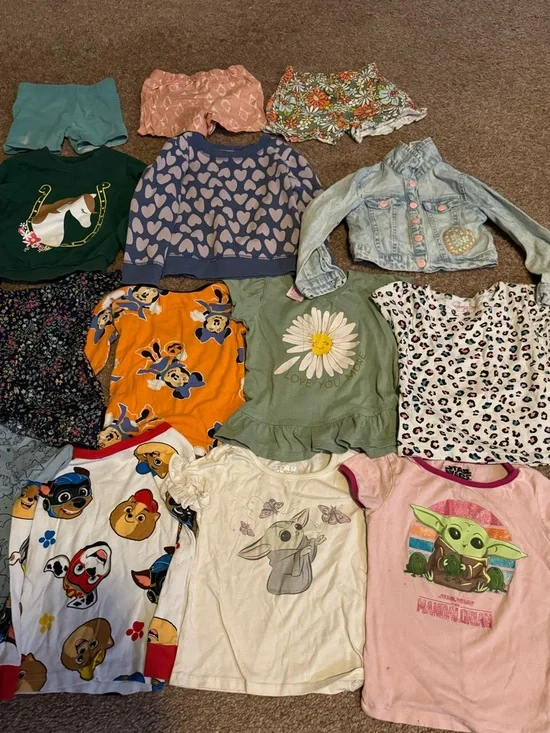 4t girls 18 piece clothes lot - Picture 4 of 11